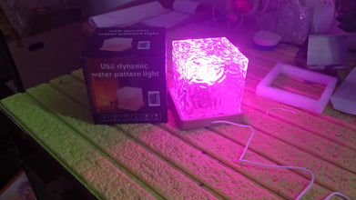 Ocean Wave Projector Lamp, 3D Water Wave LED Night Light, Water Ripple Night Lamp With Remote the24kgal