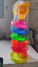 5 Layer Ball Drop and Roll Swirling Tower Educational Toy (1 Pc) the24kgal