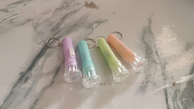 Mini LED Flashlight Keychain Torch (Mix Color & 1 Pc) the24kgal