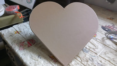 Heart Shape Board For Art and Thick Pad of Heart Shape for Art the24kgal