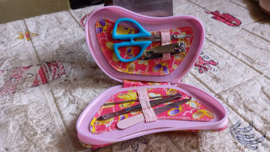 5 IN 1 Stainless Steel Professional Manicure Set, Nail Cutter For Women, Nail Scissors, Luxury Grooming Kit the24kgal