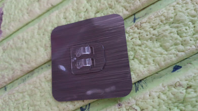 Adhesive Sticky Waterproof and Oil Proof, Reusable Wall Utility Seamless Wall Hook (1 Pc) the24kgal