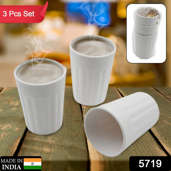 Small Plastic Coffee / Tea Cups Reusable Plastic Cup Mug Lightweight Microwavable Safe Unbreakable Camping Coffee Mugs for Tea Milk Water Juice Tea (3 Pcs Set) the24kgal
