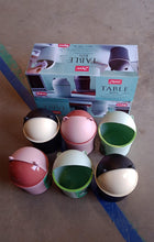 Apex Mini Tabletop Dustbin (1 Pc / 1200 ML / Mix Color) the24kgal