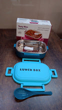 Insulated Testy Stainless Steel Leakproof Lunch Box With Spoon (1 Set) the24kgal