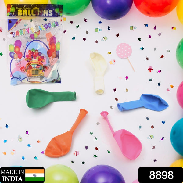 Multicolor Balloons Kinds of Latex Balloons for Birthday / Anniversary / Valentine's / Wedding / Engagement Party Decoration Birthday Decoration Items for Kids Multicolor (24 Pcs Set) the24kgal