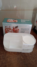 Multi-Functional Plastic Vanity Storage Box the24kgal