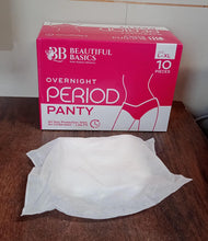 Women's Emergency Kit, Travel Kit- Includes Seamless Underwear, Pantyliner, Feminine Hygiene Sachet First Period Kit (10 Pcs) the24kgal