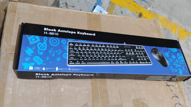 Wired USB Keyboard 107 Keys & Mouse Set (2 Pc Set) the24kgal