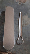 Stainless Steel Tongue Scraper for Bad Breath & Oral Hygiene, Metal Case Included (1 Pc) the24kgal
