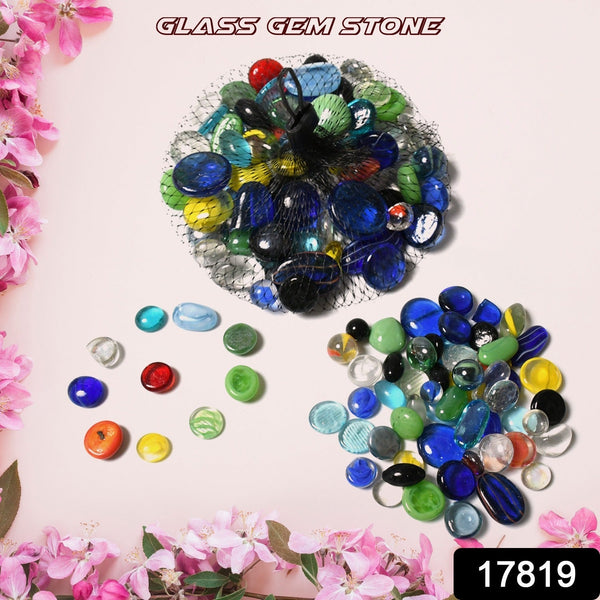 Multi-Color Decorative Stone for Garden / Lawn / Aquarium Fish Tank Gravel / Flower Pots Decoration Pebbles for Fish Bowl & All Purpose Attractive Stone Set the24kgal