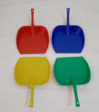 Dustpan with Long Handle, Dust Collection Dust Pan Tray for Kitchen, Home, Office, Bathroom Etc, Supdi (1 Pc / Multicolor ) the24kgal