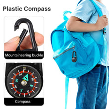 Clip Snap Hook Mini Compass (1 Pc / Mix Design) the24kgal