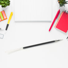 Black Pen Refill All Round Ball Pen Refill Smooth Writing Pen Refill all Pen Suitable (1 Pc) the24kgal