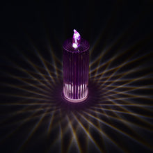 Big Simple Candles for Home Decoration, Crystal Candle Lights (Multicolor) the24kgal