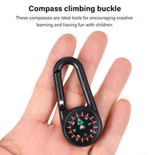Clip Snap Hook Mini Compass (1 Pc / Mix Design) the24kgal
