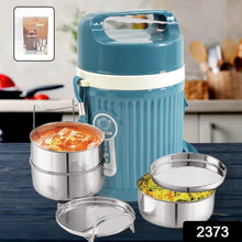 Stackable Insulated Tiffin with Handle (1 Pc): Leakproof, Hot Food Container the24kgal