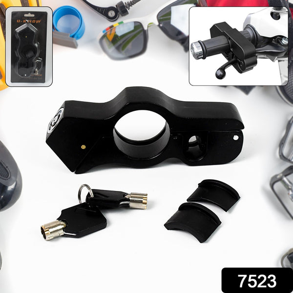 Motorcycle Grip Lock Universal Motorcycle Handlebar Throttle Grip Security Lock the24kgal