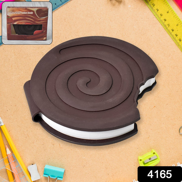 ROUND CHOCOLATE DIARY NOTEBOOKS ORIGINAL SMELL WRITING PRACTICE BOOK ( 1PC / BOOK) the24kgal