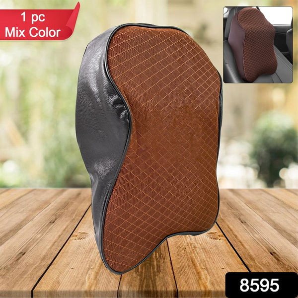 Say Goodbye to Neck Pain: Memory Foam Car Neck Pillow for Drivers (1 Pc, Mix Color) the24kgal