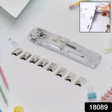 Portable Paper Clamp With 8 Pcs Clip Dispenser Handheld Paper Fast Clam (1 Set) the24kgal
