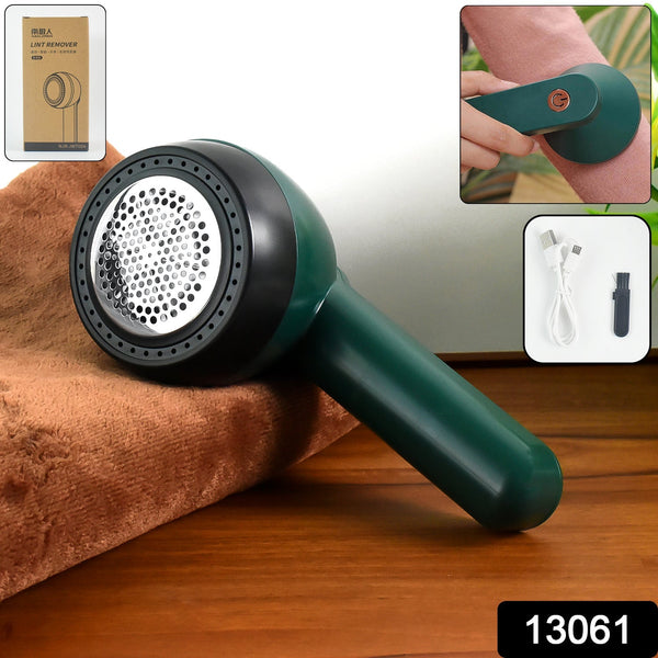Portable Lint Remover with USB Cable (1 Pc) the24kgal