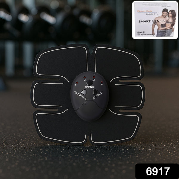 Wireless 6-Pack Abs Stimulator – Rechargeable Vibrating Muscle Exerciser & Body Massager for Abdominal Training the24kgal
