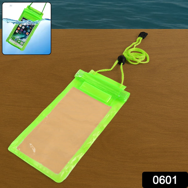 Waterproof Mobile Pouch (6.2 inch , Random Colour) the24kgal