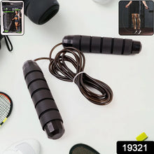 High-Speed Skipping Rope with Foam Padded Handles (1 Pc) the24kgal