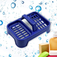 2in1 Plastic Soap Case, Dual Section Soap Holder for Bathroom or Kitchen Sink ,Sabudani(1 Pc / Multicolor) the24kgal