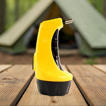 Rechargeable LED Torch Flashlight – High-Power Handheld Emergency Light with Built-in Plug the24kgal