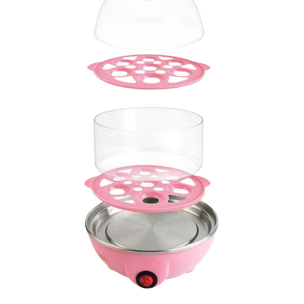 Egg Boiler / Poacher / Cooker / Electric Steamer (2 Layer) the24kgal