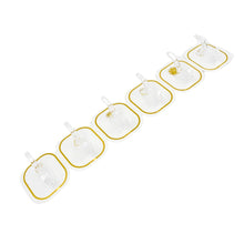 TRANSPARENT ADHESIVE WALL HOOK (6 PCS SET) the24kgal