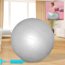 Heavy Duty Gym Ball Non-Slip Stability Ball with Foot Pump for Total Body Fitness the24kgal
