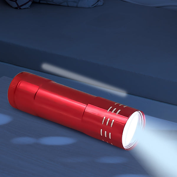 Portable Mini Torch, Super-Bright Mini 3 LED Bulb Pocket Torches - Torch Flashlight for Camping, Hiking, DIY, Travelling, Outdoors and More 3 Battery operated (Battery not included / 1 pc / Mix Color ) the24kgal