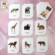 Kidkraft 32-Piece Animal Flash Cards Set the24kgal