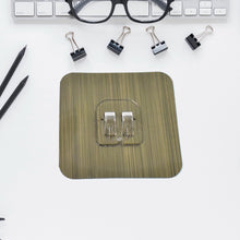 Adhesive Sticky Waterproof and Oil Proof, Reusable Wall Utility Seamless Wall Hook (1 Pc) the24kgal