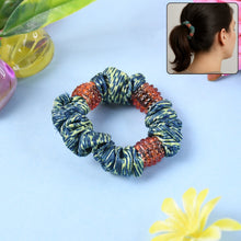 Small Hair Rubber Bands (Pack of 1 / Multicolour / Design), Hair accessories the24kgal