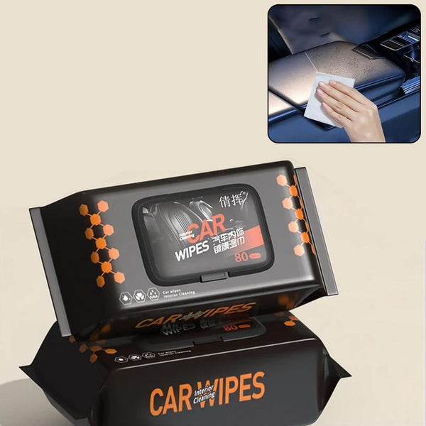 Car Dashboard Scratch Remover Tissue (80 Pcs Set) the24kgal