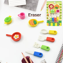 Fancy & Stylish Mini Erasers for Kids (8 Pc Set) - Fun Designs, Party Favors the24kgal