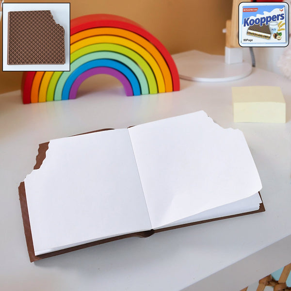 Chocolate Diary Notebooks Original Chocolate Smell  Writing Practice Book Early Learning Copybook Premium Chocolate Book ( 1Pc Book ) the24kgal