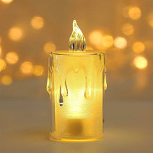 Simple Candles for Home Decoration, Crystal Candle Lights the24kgal