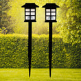 Solar Garden Lights, Outdoor Solar Landscape Lights, Waterproof Outdoor Solar Lights Walkway for Patio, Lawn, Yard, and Landscape (Pack of 2) the24kgal