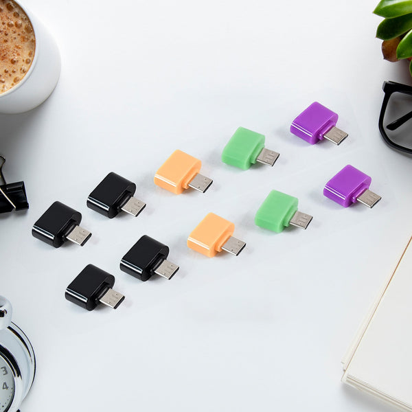Micro USB OTG Adapter Converter (10 Pcs Set) the24kgal