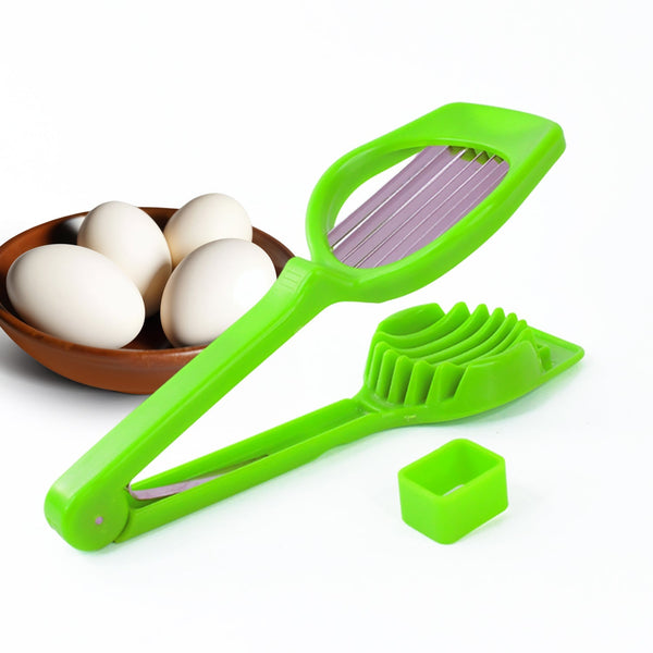 Multipurpose Slicer with Seven Blades, Egg Slicers Stainless Slicer, Strawberry, Tomato, Kiwi, Fruit Cutter, Divider Separator the24kgal