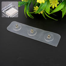 Adhesive Nails Wall Hooks (Screw Sticker / 3 Hook / 1 Pc) the24kgal