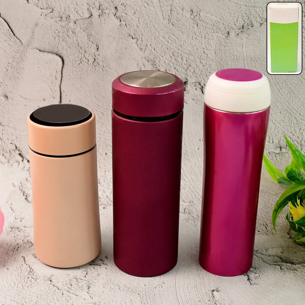 Stainless Steel Travel Water Bottle Approx 300ML(1 Pc) the24kgal