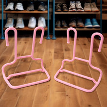 Multi-Function Drying Rack & Shoe Organizer – Hanging Storage Shelf for Wardrobe & Closet, Shoe Stand & Holder (2 Pc Set) the24kgal