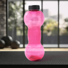 Unbreakable Plastic dumbbell Shape Water Bottle  (550 ml / 1 Pc) the24kgal