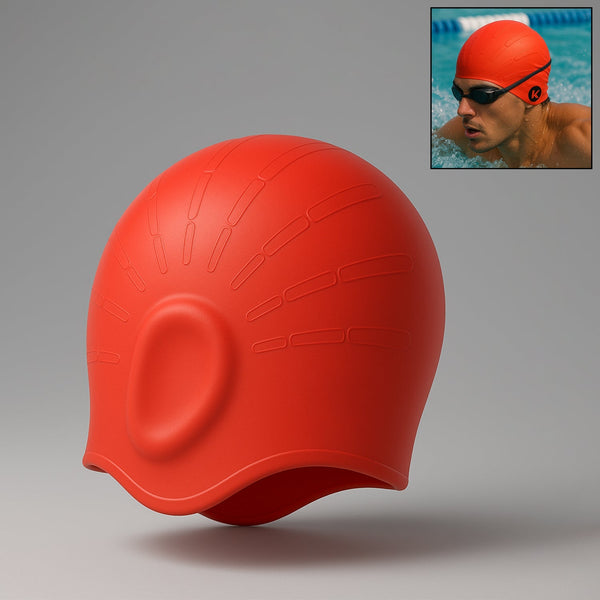 Professional Silicone Swimming Cap (1 Pc) the24kgal